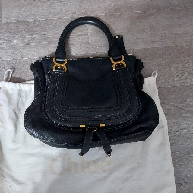 Chloe(クロエ)の本日限定値下げ【美品】Chloe　トートレザーバッグ　マーシー レディースのバッグ(ハンドバッグ)の商品写真