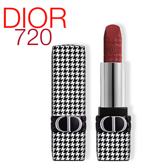 Dior(ディオール)のDiorルージュ ディオール 720 アイコン ベルベット 千鳥格子 コスメ/美容のベースメイク/化粧品(口紅)の商品写真