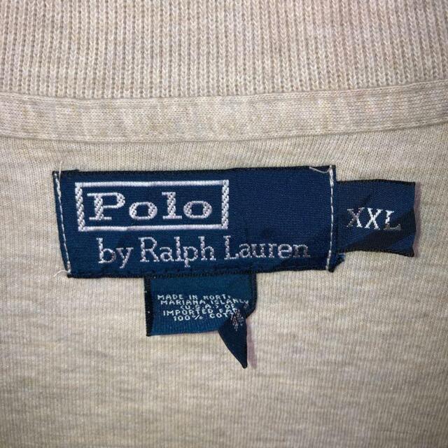 Ralph Lauren(ラルフローレン)の希少 90s ラルフローレン ニットブルゾン 刺繍ロゴ ビッグシルエット メンズのジャケット/アウター(ブルゾン)の商品写真