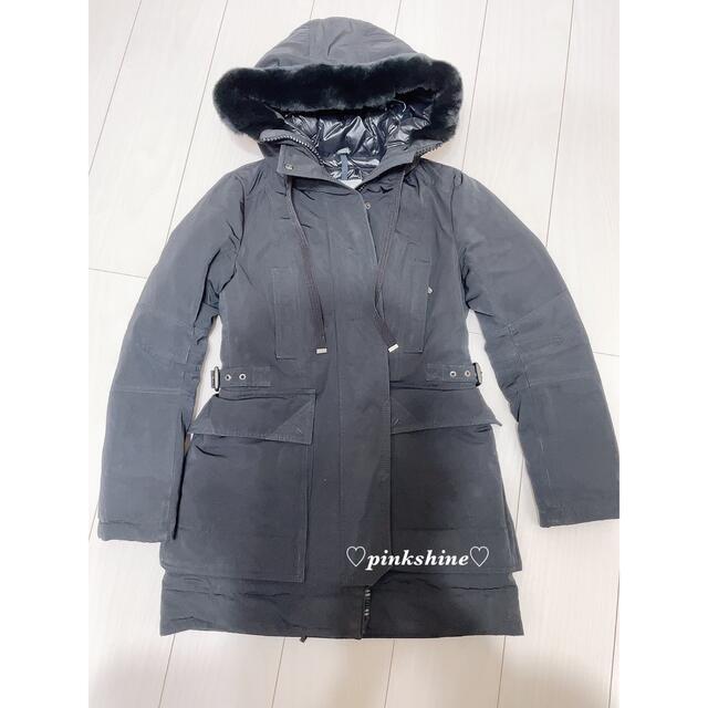 ダウンコートVERY掲載/MONCLER CERISIER /BLACK ダウンコート♡