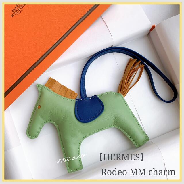 美品 HERMES ロデオチャーム MM ヴェールクリケット | www.innoveering.net
