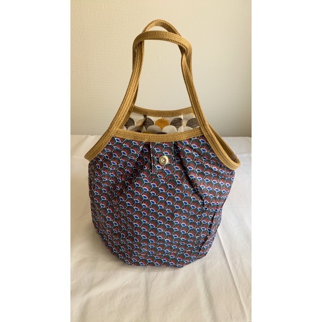 【訳あり】フランス製生地日本縫製バルーンバッグ レディースのバッグ(ハンドバッグ)の商品写真