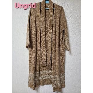 アングリッド(Ungrid)のUngrid　ジャガードガウン(ガウンコート)