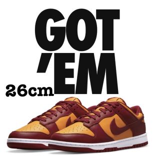 ナイキ(NIKE)の【26cm】Nike Dunk Low Championship Gold(スニーカー)