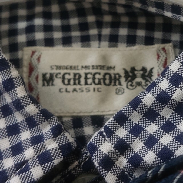 McGREGOR(マックレガー)のマクレガー ギンガムチェックシャツ(おまけ蝶ネクタイ) キッズ/ベビー/マタニティのキッズ服男の子用(90cm~)(ブラウス)の商品写真