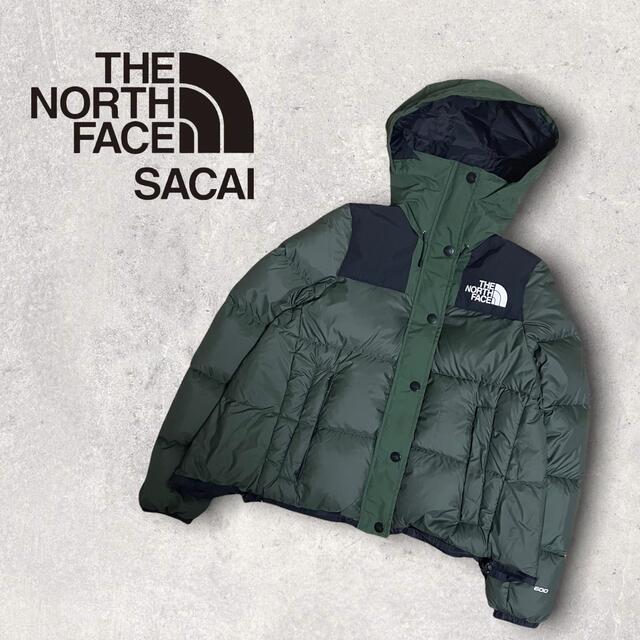 sacai×THE NORTH FACE ダウンジャケット コラボ モスグリーン