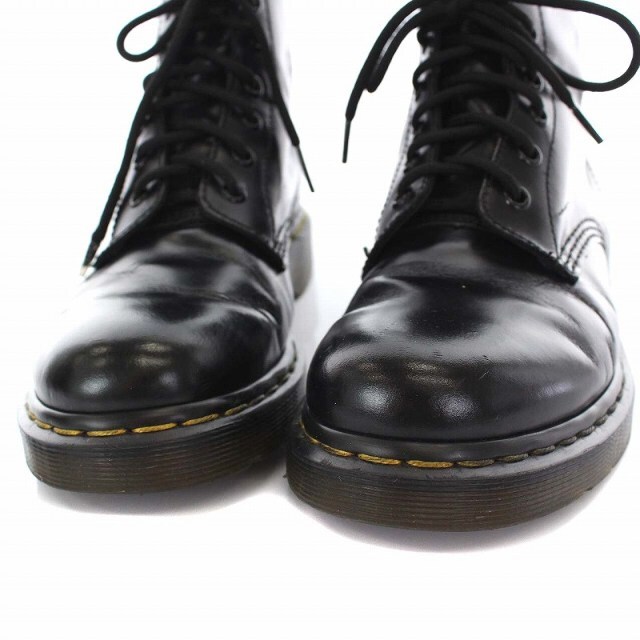 Dr.Martens(ドクターマーチン)のドクターマーチン パスカル ブーツ 8ホール レザー UK6 25㎝ 黒 レディースの靴/シューズ(ブーツ)の商品写真