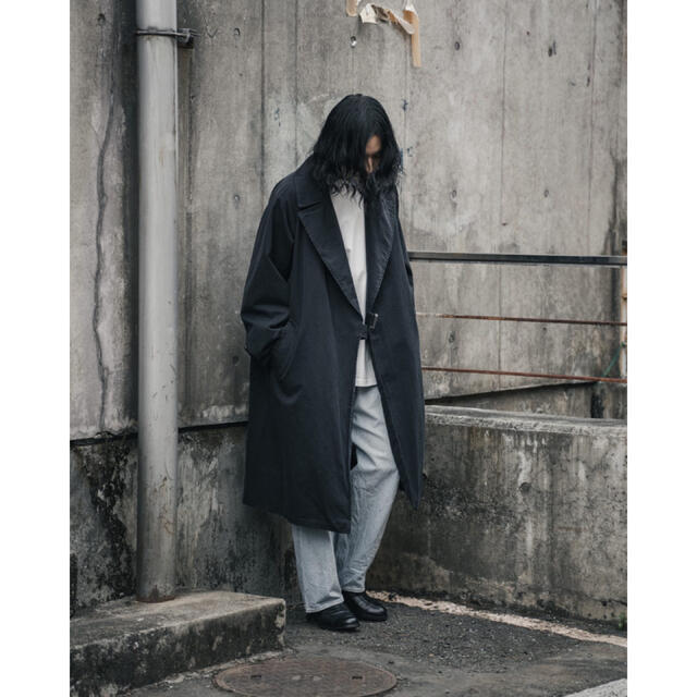 COMOLI(コモリ) ウォッシュド タイロッケンコート 21AW holdmeback.com