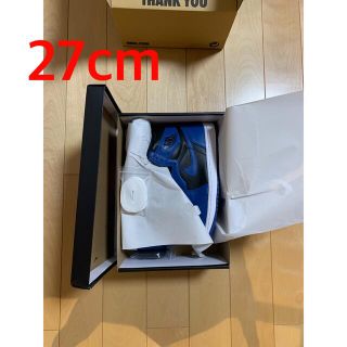 ナイキ(NIKE)のnike air jordan1 aj1 high og ダークマリーナブルー(スニーカー)
