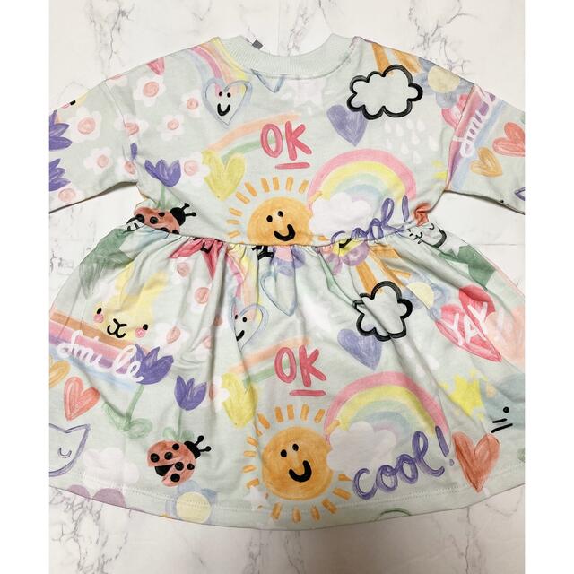 NEXT(ネクスト)の110 next ネクスト コージー スウェットワンピース キッズ/ベビー/マタニティのキッズ服女の子用(90cm~)(ワンピース)の商品写真