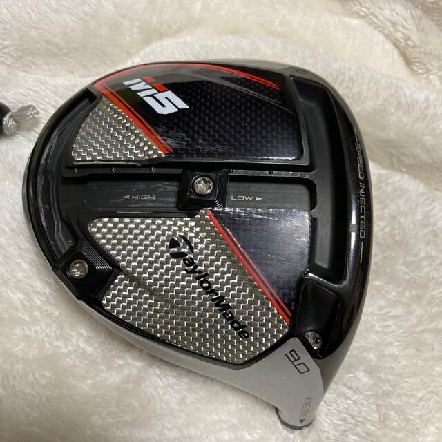 テーラーメイド M5 ドライバー ヘッド単品 9度 ヘッドカバー付き | フリマアプリ ラクマ