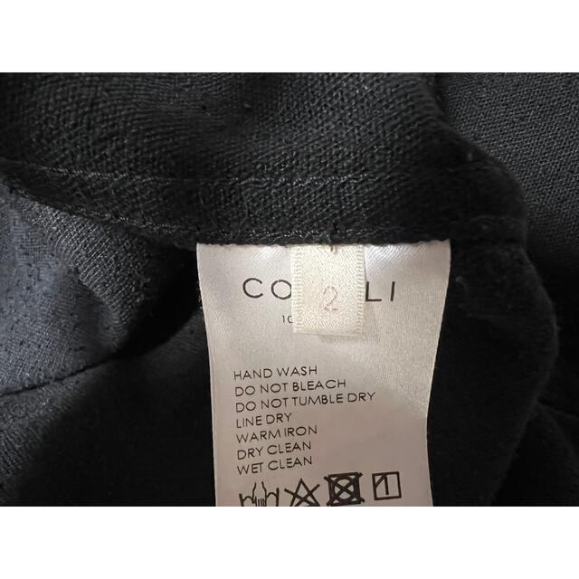 COMOLI(コモリ)のCOMOLIコモリ 17SS シルクネップカバーオール サイズ2 used品 メンズのジャケット/アウター(Gジャン/デニムジャケット)の商品写真