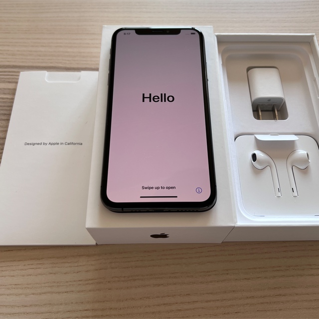 Apple(アップル)のiPhone Xs.Space Gray.256GB 値下げ スマホ/家電/カメラのスマートフォン/携帯電話(スマートフォン本体)の商品写真