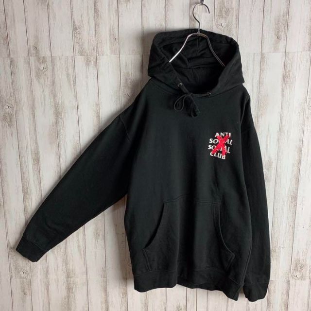 【希少デザイン】ASSC☆バックプリント　パーカー　入手困難　最高デザイン　レア メンズのトップス(パーカー)の商品写真