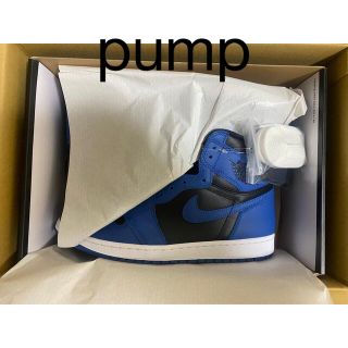 ナイキ(NIKE)のAJ1 エアジョーダン1 ダークマリーナブルー 28.5 値下不可(スニーカー)