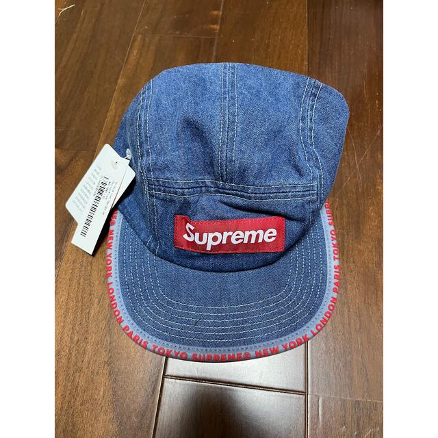 Supreme(シュプリーム)のSupreme Worldwide Visor Tape Camp Cap メンズの帽子(キャップ)の商品写真