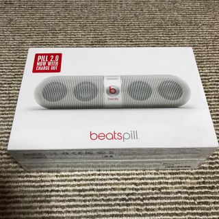 ビーツバイドクタードレ(Beats by Dr Dre)のbeats pill 2.0 ホワイト【未使用未開封】(スピーカー)