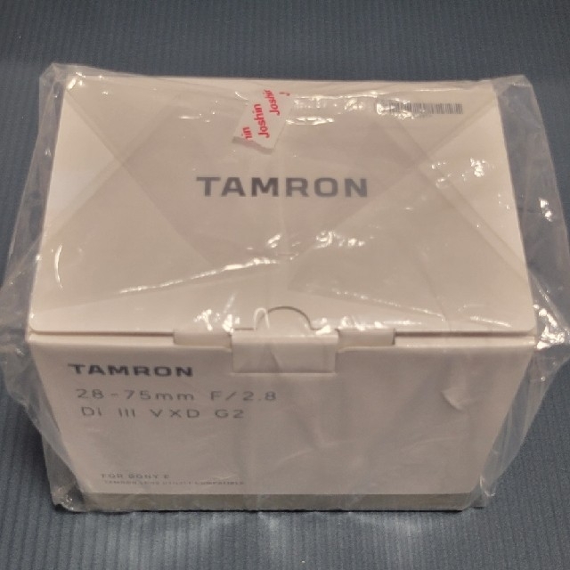 新品未開封 TAMRON 28-75mm F/2.8 Di III VXD G2カメラ