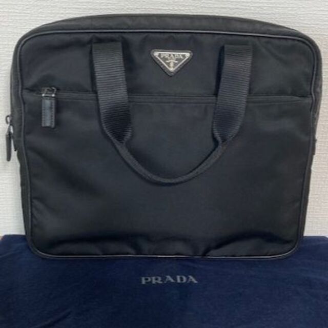 プラダ PRADA ビジネスバッグ PCバッグ ブラック