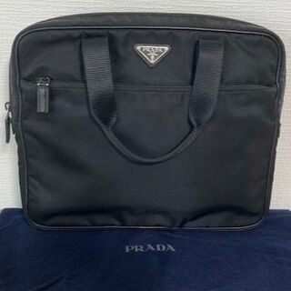 プラダ PRADA ビジネスバッグ PCバッグ ブラック(ビジネスバッグ)