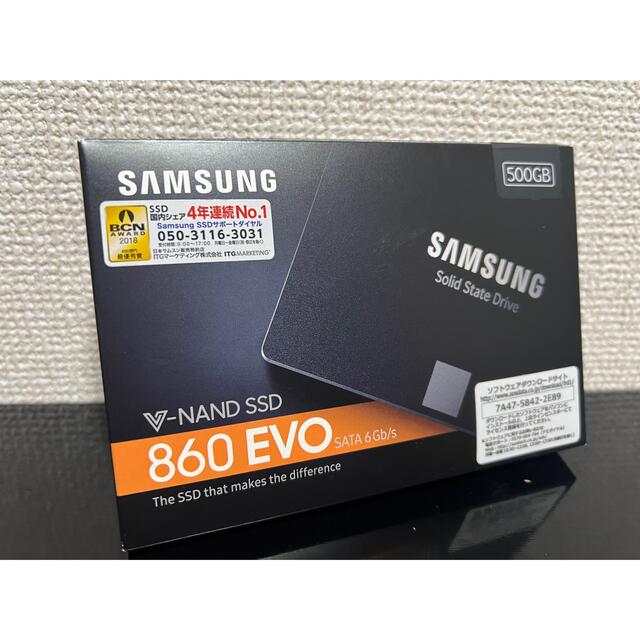 SSD SAMSUNG 860 EVO 500GB 【品】