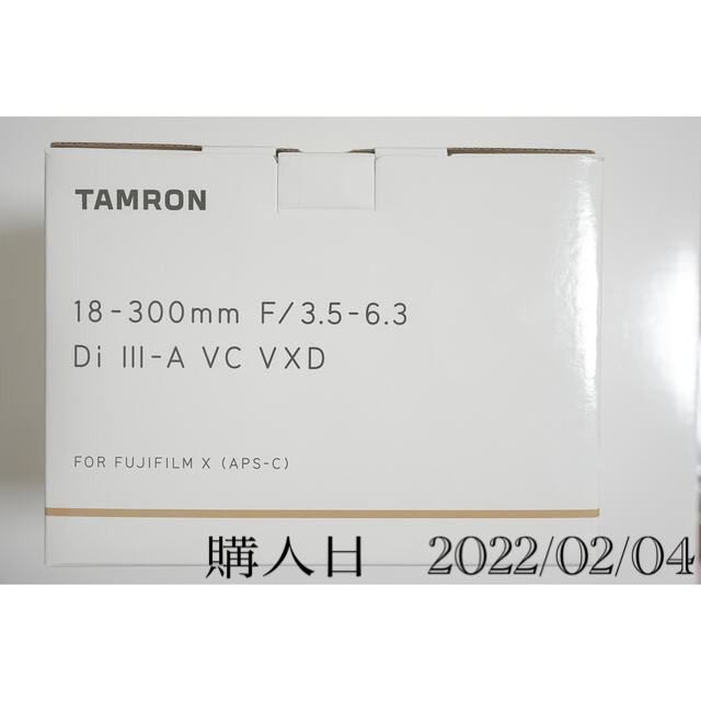 TAMRON - 18-300mm F/3.5-6.3 Di III-A VC VXD富士フイルム