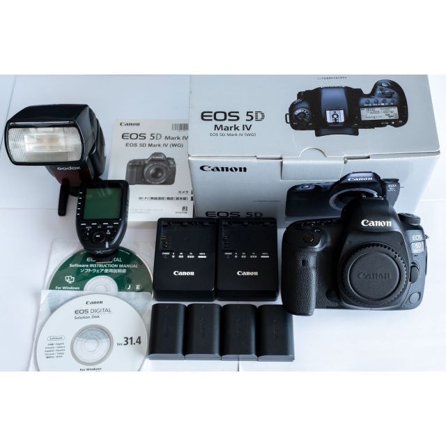 上等な Canon - EOS 5D Mark Ⅳ 4 オーバーホール済 おまけ総額5万円