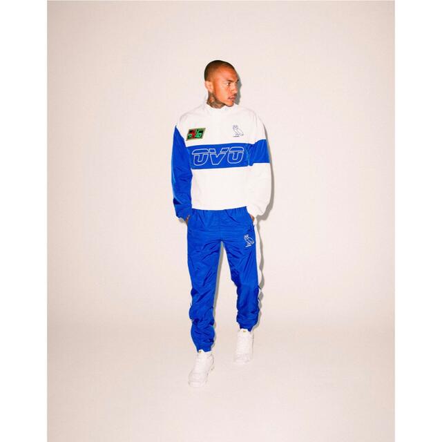 ナイロンジャケットOVO TRACK SUIT HALF ZIP ジャージ　ウィンドブレーカー