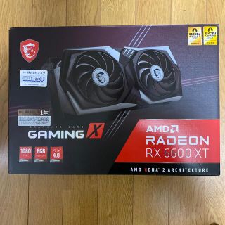 【中古】MSI GAMING X Radeon RX 6600 XT(PCパーツ)