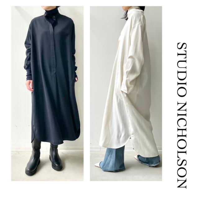 【STUDIO NICHOLSON】DRY DRAPE TWILL SHIRT