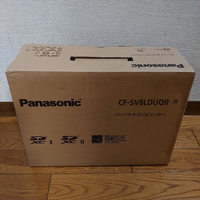 Panasonic(パナソニック)の使用僅か Panasonic Let’snote SV8 CF-SV8LDUQR スマホ/家電/カメラのPC/タブレット(ノートPC)の商品写真