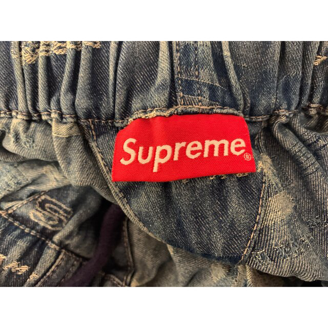 Supreme Logo Denim Skate Pants S