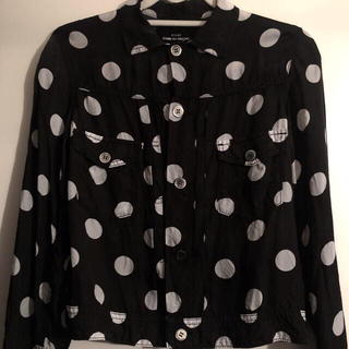 コムデギャルソン(COMME des GARCONS)の【最終価格】トリココムデギャルソン ドット ジャケット 黒 M(その他)