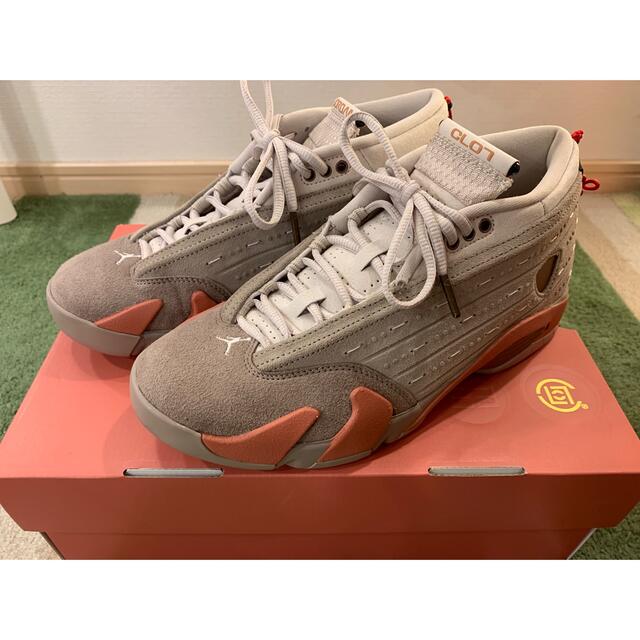 CLOT × NIKE AIR JORDAN 14 LOW "BROWN" 27