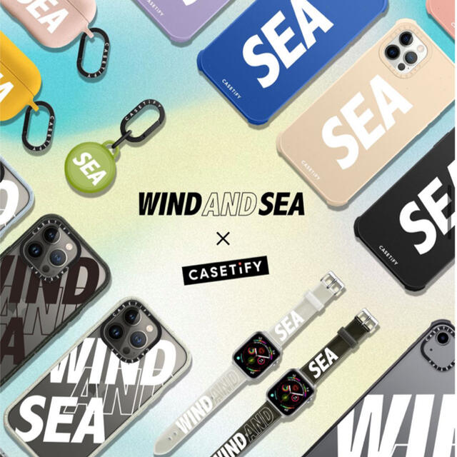 【大人気】WIND AND SEA CASETiFY iPhone13対応