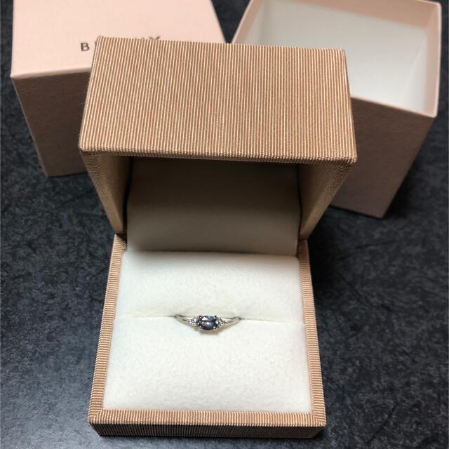 bizoux ビズー タンザナイト ダイヤモンド  プラチナ 13号リング レディースのアクセサリー(リング(指輪))の商品写真