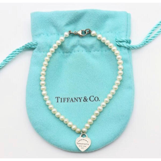 Tiffany パールブレスレット