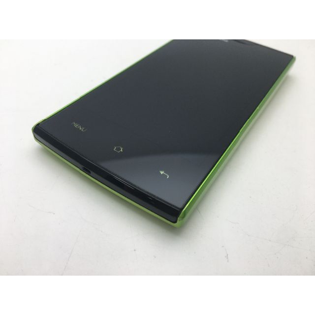 SHARP(シャープ)のsoftbank AQUOS PHONE 103SH グリーン◆美品◆332 スマホ/家電/カメラのスマートフォン/携帯電話(スマートフォン本体)の商品写真