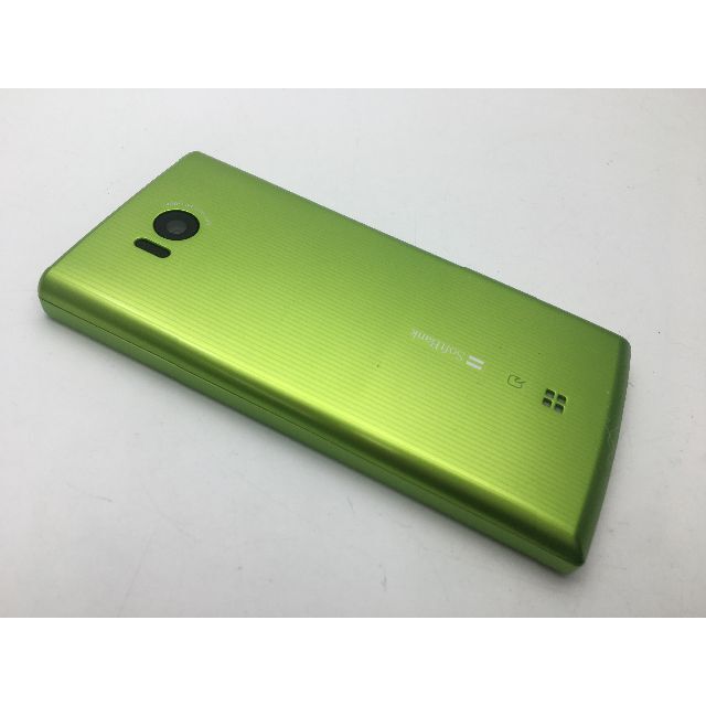 SHARP(シャープ)のsoftbank AQUOS PHONE 103SH グリーン◆美品◆333 スマホ/家電/カメラのスマートフォン/携帯電話(スマートフォン本体)の商品写真