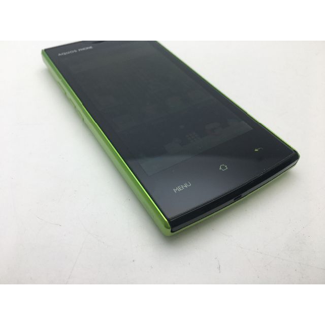 SHARP(シャープ)のsoftbank AQUOS PHONE 103SH グリーン◆美品◆333 スマホ/家電/カメラのスマートフォン/携帯電話(スマートフォン本体)の商品写真