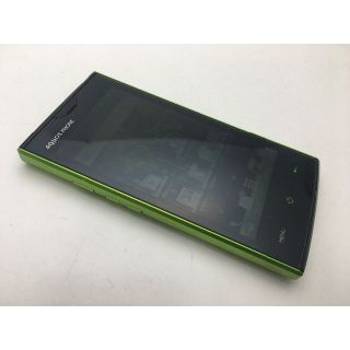 シャープ(SHARP)のsoftbank AQUOS PHONE 103SH グリーン◆美品◆333(スマートフォン本体)