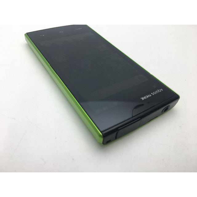 SHARP(シャープ)のsoftbank AQUOS PHONE 103SH グリーン◆美品◆334 スマホ/家電/カメラのスマートフォン/携帯電話(スマートフォン本体)の商品写真