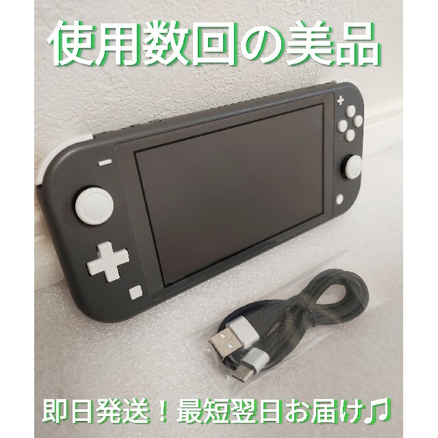 美品 ニンテンドースイッチライト グレー Nintendo Switch-