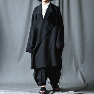 【予約】 Yohji Yamamoto ロングコート スタンドカラー 超美品 19aw その他