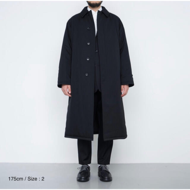 Graphpaper Selvage Wool Padding Coat メンズのジャケット/アウター(ステンカラーコート)の商品写真