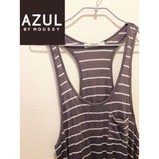 アズールバイマウジー(AZUL by moussy)のAZUL タンクトップ(ひざ丈ワンピース)