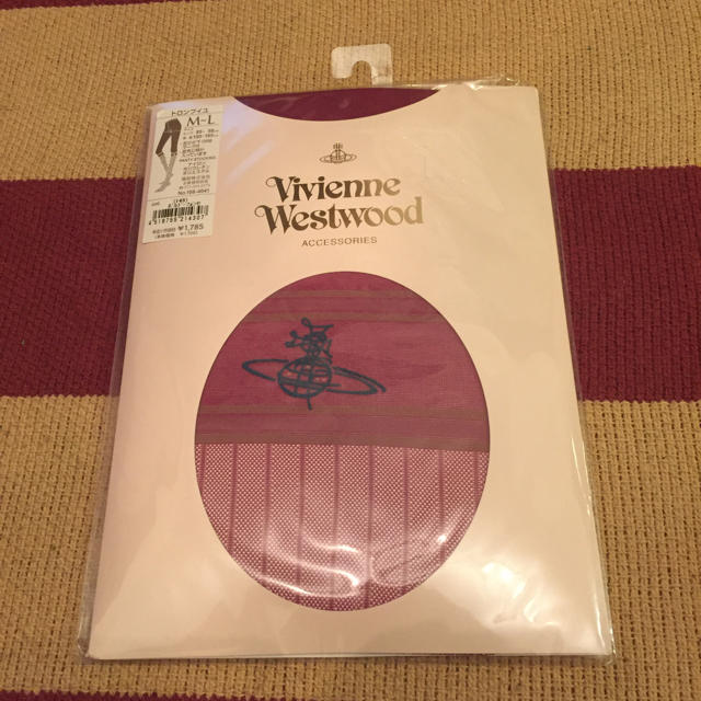 Vivienne Westwood(ヴィヴィアンウエストウッド)の未開封♡ヴィヴィアン・ウエストウッド♡ ストッキング Red レディースのレッグウェア(タイツ/ストッキング)の商品写真