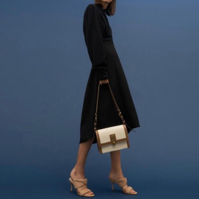 Charles and Keith(チャールズアンドキース)のショルダーバッグ キャンバス レディースのバッグ(ショルダーバッグ)の商品写真