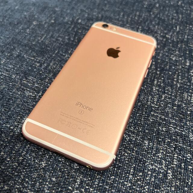 iPhone 6s rose gold 64GB SIMフリー