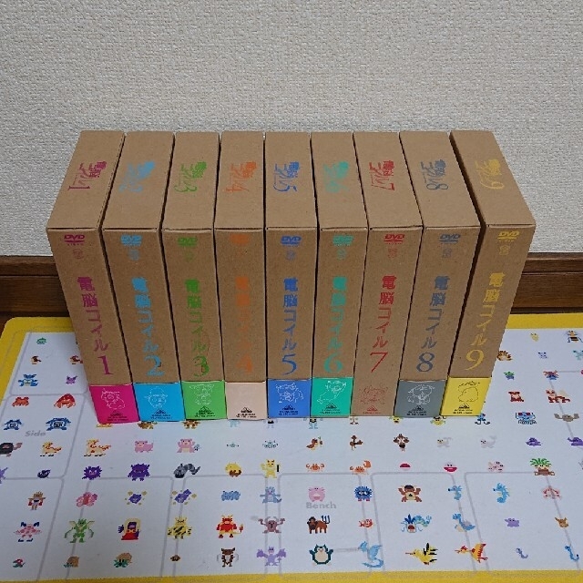 電脳コイル DVD 初回限定生産 1~9巻 全巻セット +主題歌CD